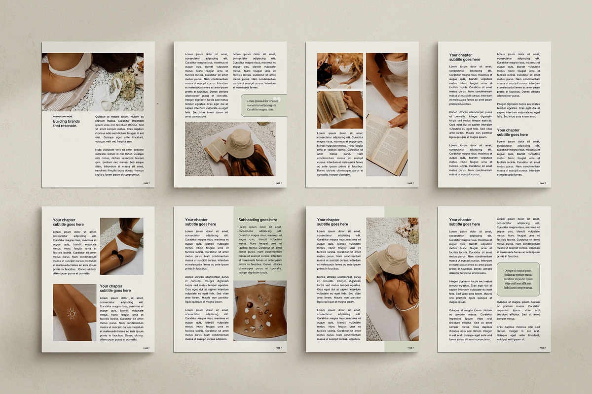 ADE / Ebook Creator Kit, a Magazine Template by Wildnun Studio (Photo 9 of 25)