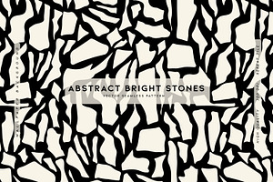 Abstract White Rock Shapes