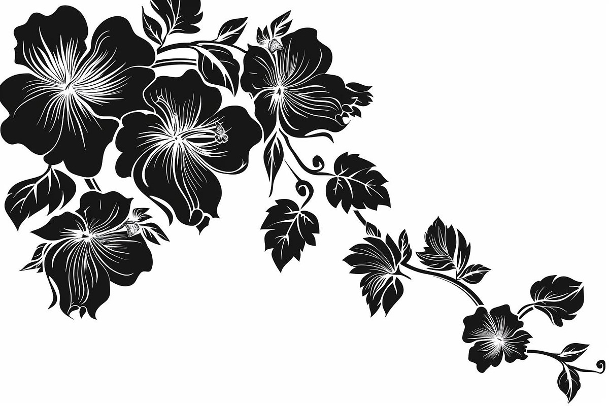 Floral Frame Border Laser Cut Bundle, a Graphic by balal (Photo 5 of 11)