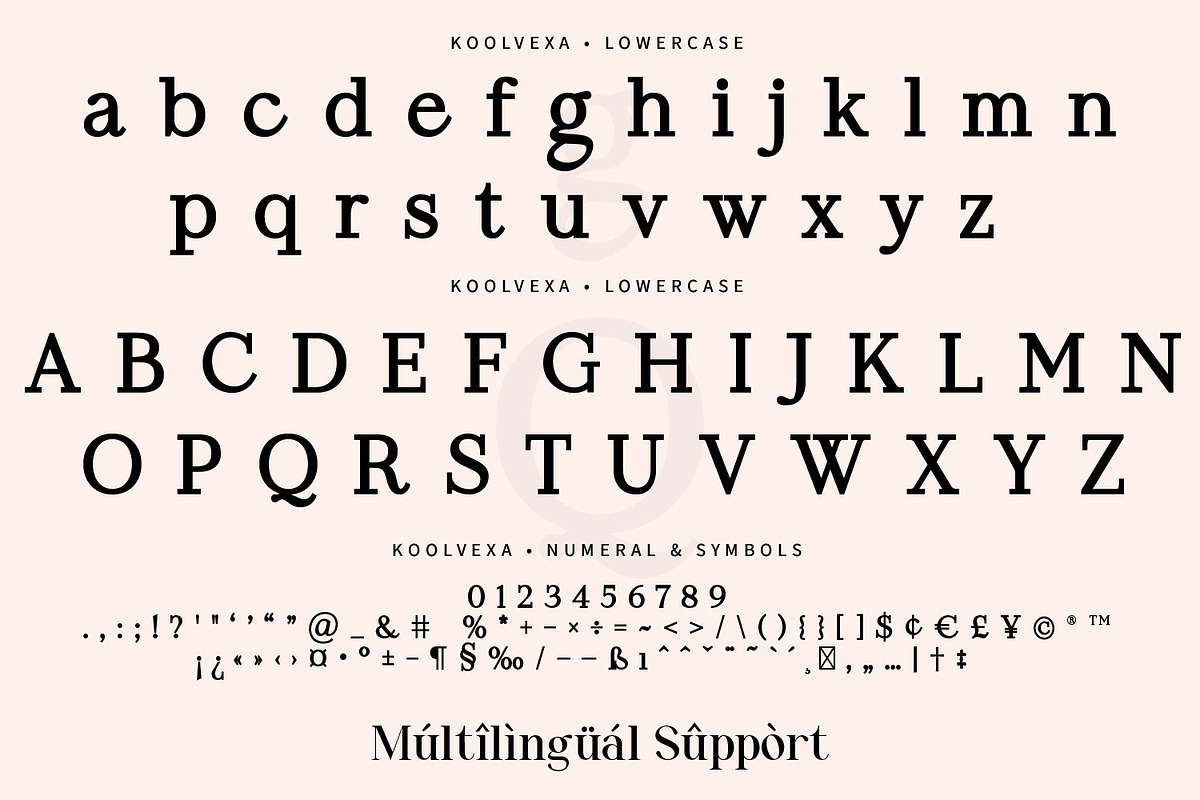 Koolvexa | A Modern Slab Serif, a Slab Serif Font by Qaratype (Photo 15 of 16)
