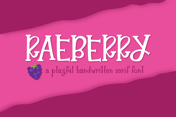 Raeberry Serif preview 8