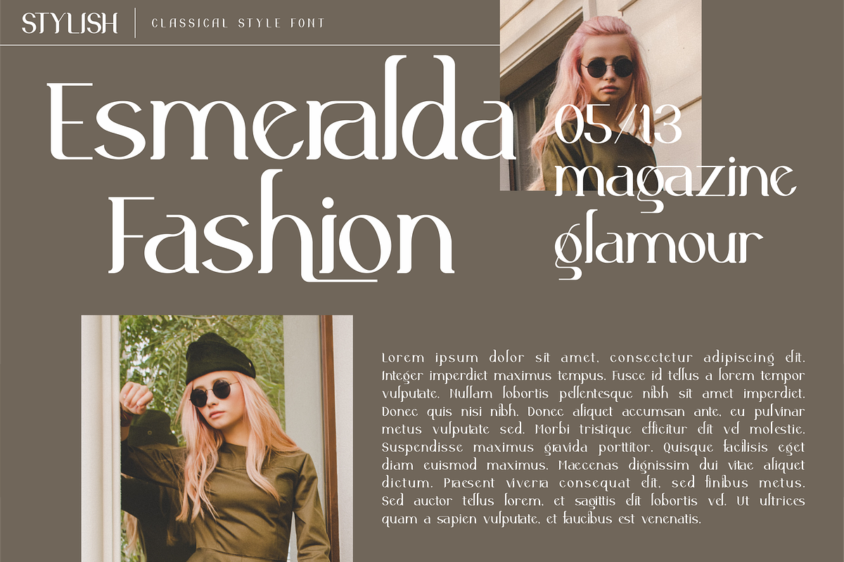 Agata Modern Display Font, a Serif Font by Storytype Studio (Photo 4 of 9)