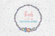 Teapots & Teacups Design Set, an Illustration by Sketchbook Designs (Thumbnail 13 of 13)
