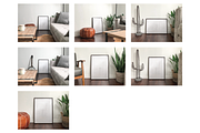 Frame Mockup Bundle - Peyote, a Household Mockup by Saguaro Digital (Thumbnail 3 of 7)