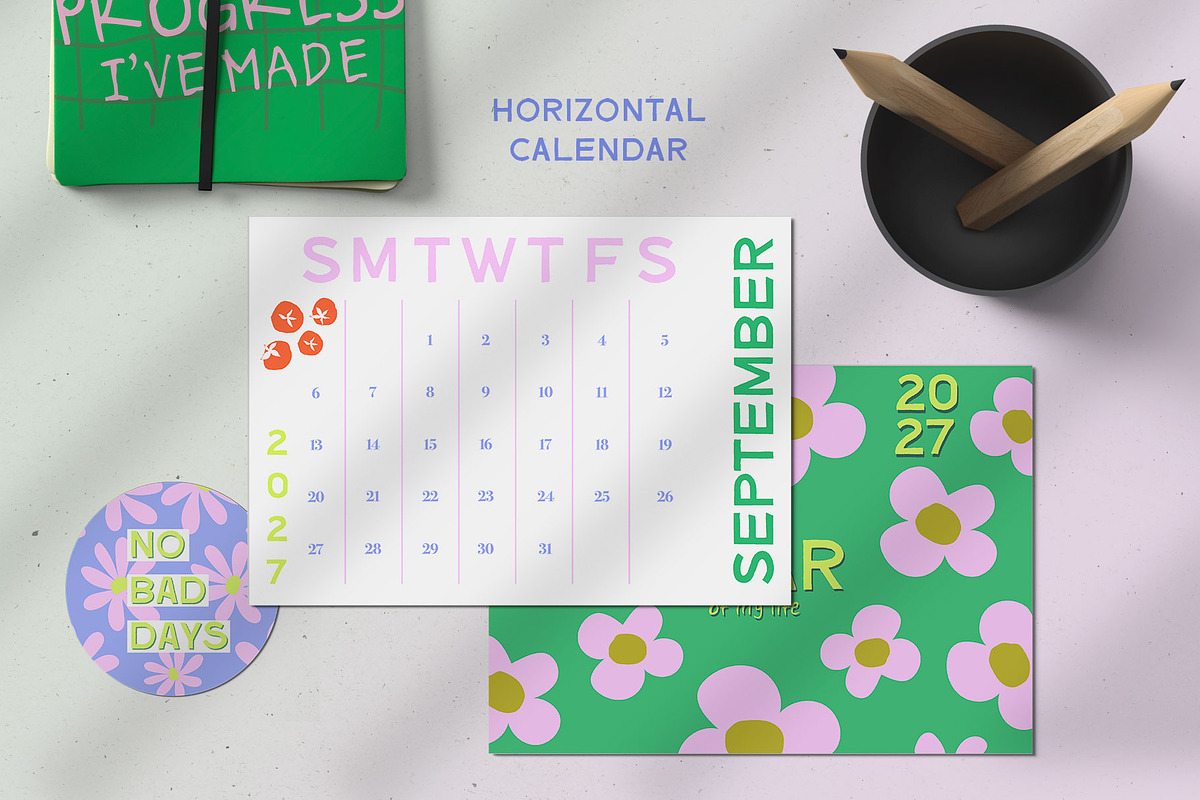 2027 Planner of My Life Calendar Set, an Object Graphic by Mio Buono (Photo 4 of 14)