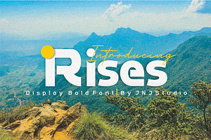 Rises Display Bold Font