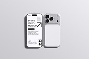 Iphone 17 Pro Mockup, an iPhone Mockup by Afif_studio (Thumbnail 2 of 5)