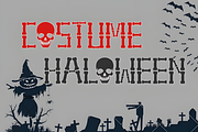 Ghost Skeleton Font, a Handwritten Font by Design Station (Thumbnail 3 of 7)
