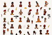 Black woman, African collection, a Decorative Illustration by Yana_mide (Thumbnail 4 of 7)