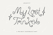 My Lost Trinket | Whimsy Curly Font, a Handwritten Font by ana & yvy (Thumbnail 1 of 13)