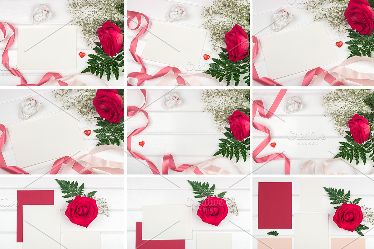 Set Mockups. ROMANTIC, a Mockup by Mockups4you (Photo 6 of 8)