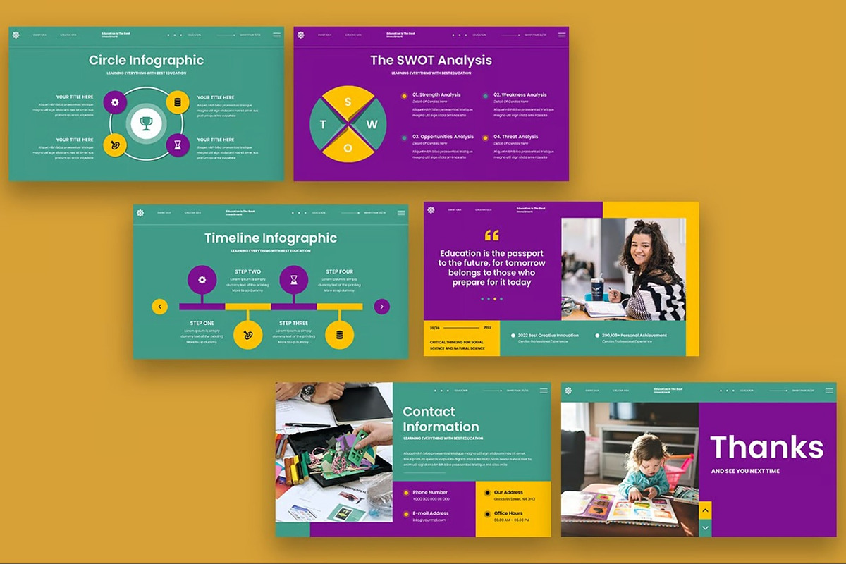 Cerdas - Education Google Slides, a Presentation Template by Fit-tee (Photo 4 of 6)
