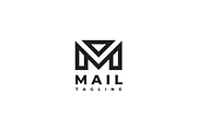 Mail Letter M Logo, a Branding & Logo Template by johnkent (Thumbnail 3 of 3)