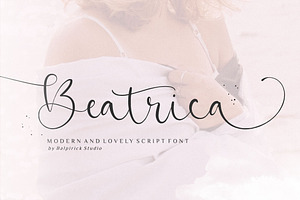 Beatrica - Modern Script Font