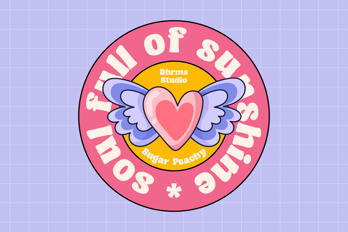 Sugar Peachy - Retro Soft Family, a Serif Font by Dharmas Foundry (Photo 12 of 15)