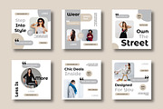 Fashion Social Media Template, a Social Media Template by MightyDesign (Thumbnail 1 of 8)