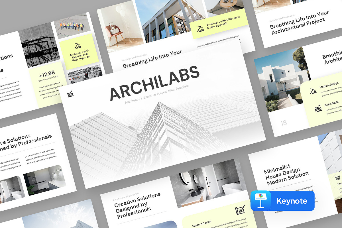 ARCHILABS - Architecture Keynote, a Presentation Template by rgbryand (Photo 1 of 9)