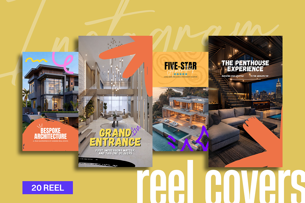 Instagram Real Estate Reel Covers, a Social Media Template by Northfrom (Photo 3 of 4)
