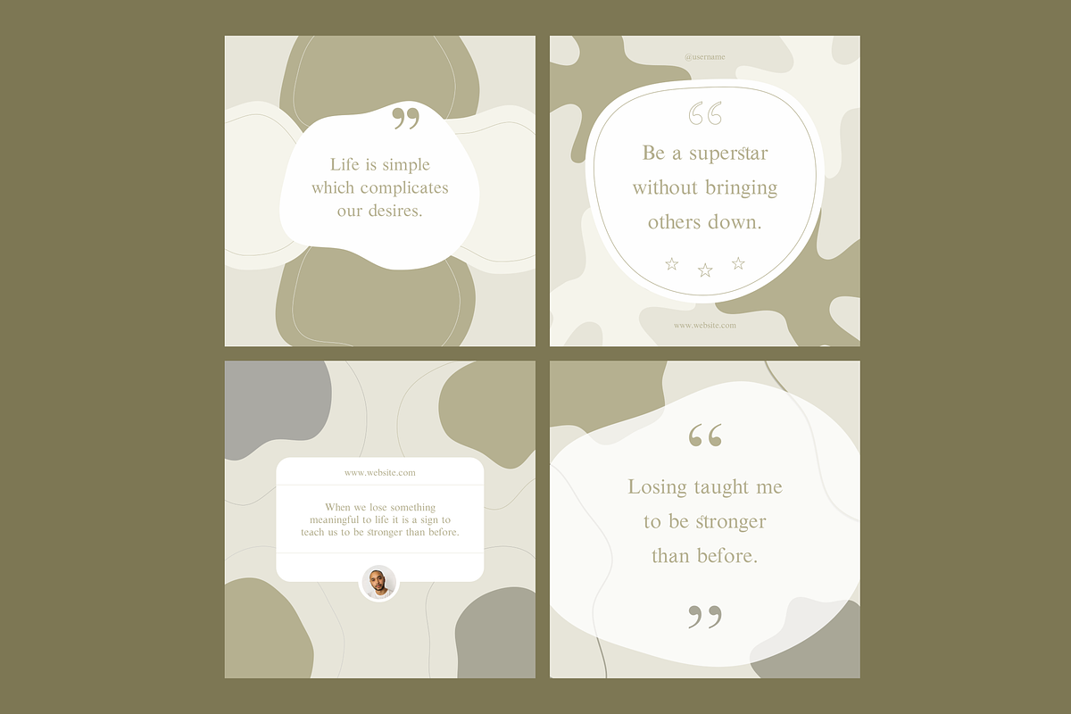 Aesthetic Quotes - Gotemp Social Med, a Social Media Template by GoTemp (Photo 3 of 3)