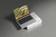 MacBook Pro 14 Mockup, a Mac Mockup by Graphicbars (Thumbnail 3 of 13)
