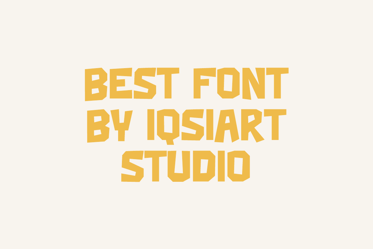 Arigena - Playful Font, a Sans Serif Font by Iqsiart Studio (Photo 3 of 6)
