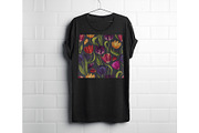 Multicolored Tulips Vector Pattern, a Pattern Graphic by MarynaPetrovska (Thumbnail 13 of 13)