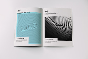Magazine mockup #1