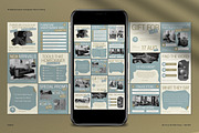 Blue Shape Furniture Instagram Pack, a Social Media Template by graphicook (Thumbnail 1 of 5)