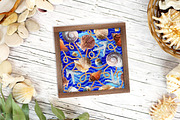 Seashells patterns collection, a Pattern Graphic by Sam2211 (Thumbnail 12 of 13)