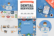 Dental Services Themes, a Healthcare Illustration by TAlex (Thumbnail 1 of 7)