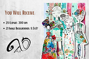 Canvas Cuties: Artsy Paper Dolls, a Person Illustration by NiiiNArt (Thumbnail 2 of 7)