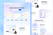 IsoCloud - SaaS Startup Template, an UI Kit Template by EGO Creative Innovations (Thumbnail 1 of 6)