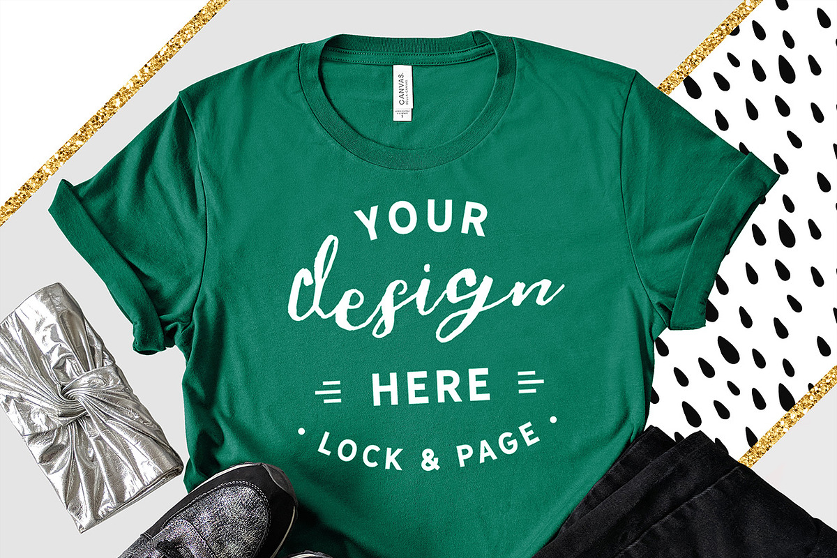 Bella Canvas 3001 Graphic Mockups, a Shirt Mockup by lock and page (Photo 36 of 65)