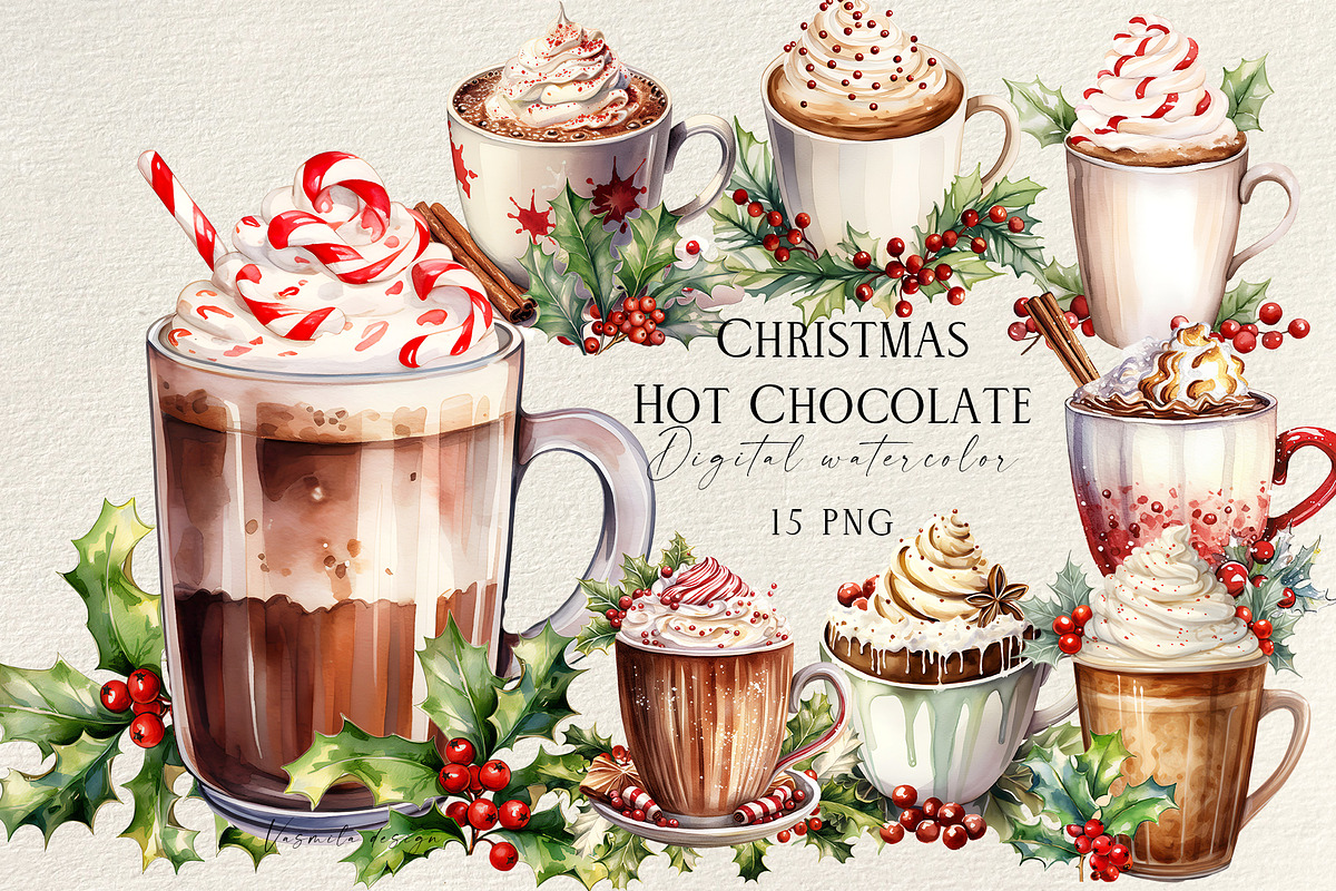 Christmas Bundle, a Seasonal Illustration by Vasmila (Photo 14 of 21)