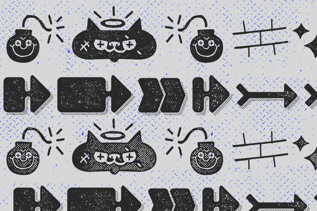 Alquitran Dingbats -50% preview 3