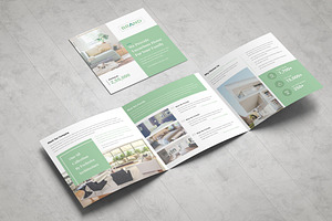 Real Estate Square Trifold Brochure, a Brochure Template by ZAAS