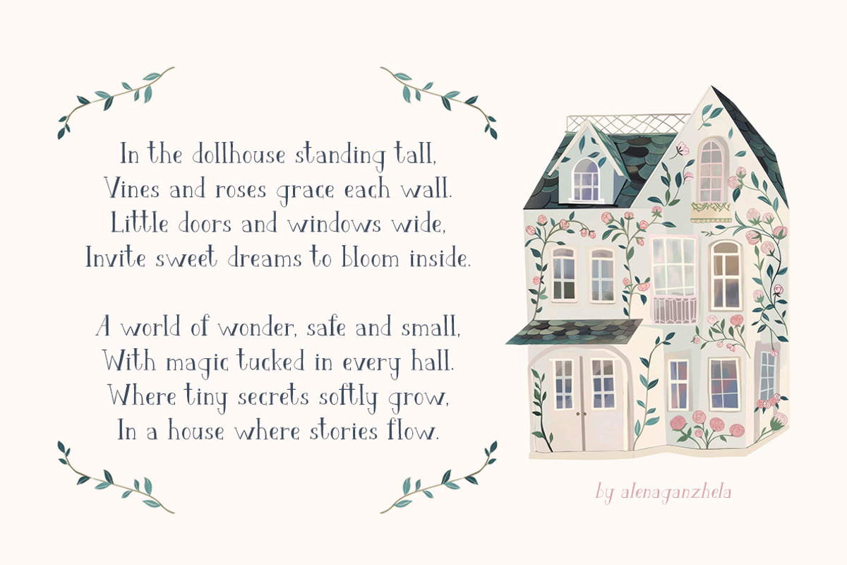 AURORA LANE - display typeface, a Handwritten Font by alenaganzhela (Photo 4 of 14)