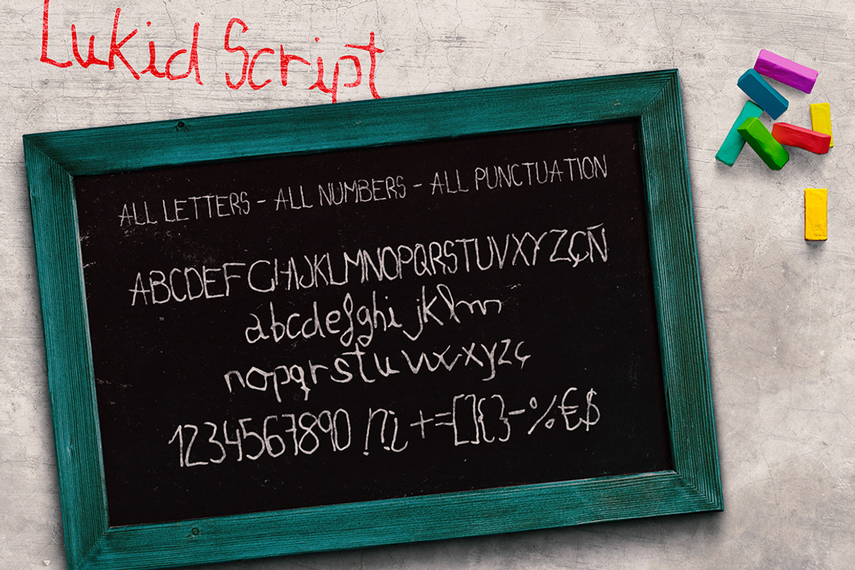 Lukid Typeface preview 2