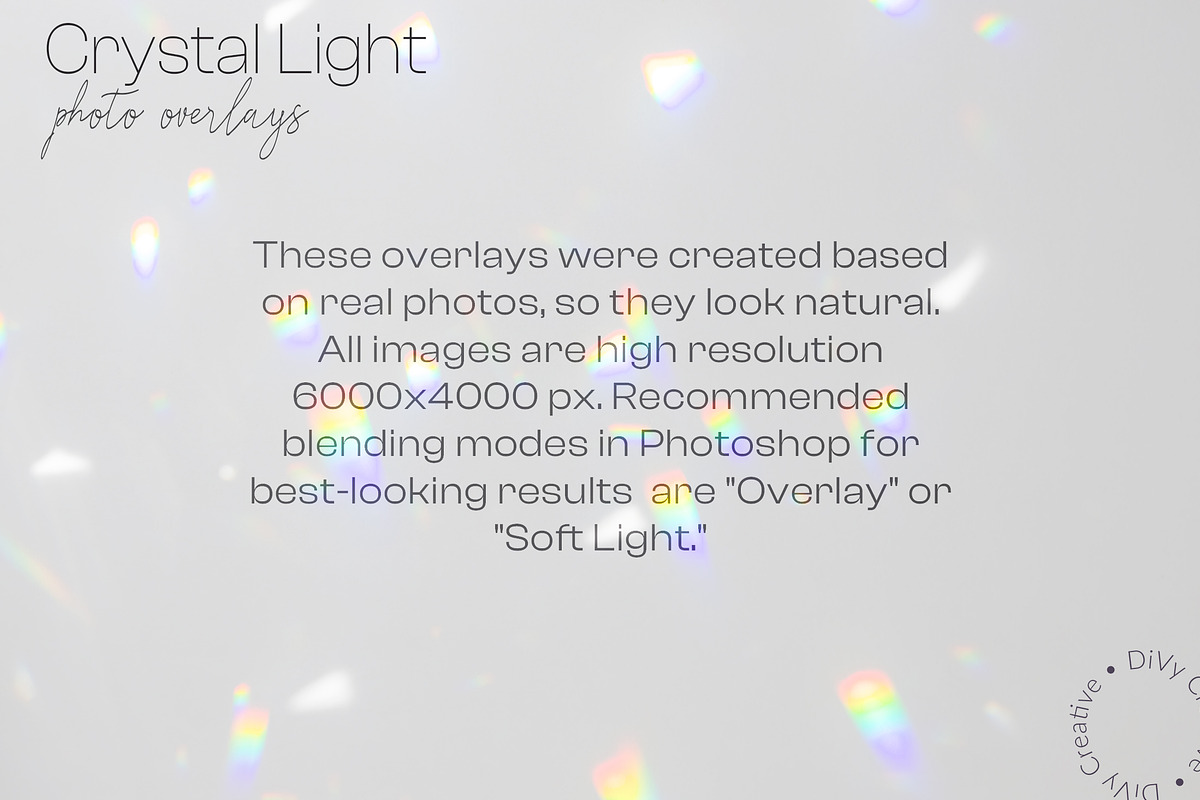 Crystal light photo overlays., a Texture Graphic by Imageblend (Photo 3 of 8)