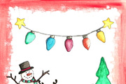 Hand Painted Holiday Collection, a Seasonal Illustration by Creatively Happy Studio (Thumbnail 2 of 5)