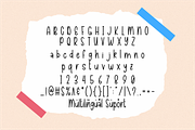 Ganyo, a Handwritten Font by Forberas Club (Thumbnail 7 of 8)
