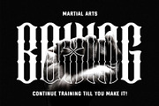 Masberco - Blackletter Style, a Blackletter Font by Arterfak Project (Thumbnail 3 of 12)