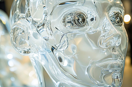 Transparent Robot Head, a Person Photo by Ales Munt