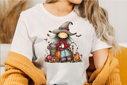 Whimsical Halloween Coffee Girl, a Person Illustration by SVGArt (Thumbnail 3 of 5)