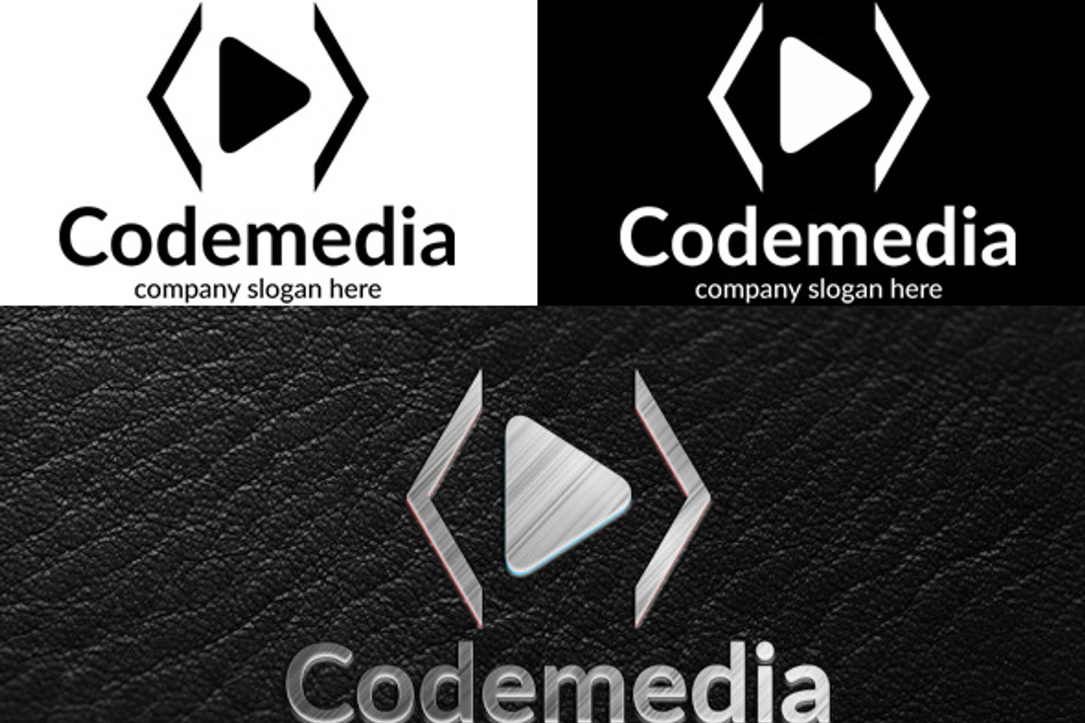 Code media logo templates, a Branding & Logo Template by ABAZ SHOP ...