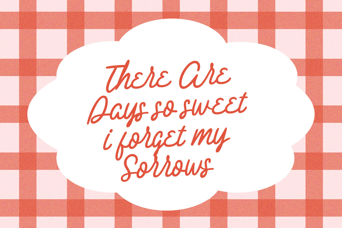 Doodle Cream - Handwritten Font Duo, a Handwritten Font by Littlehand (Photo 3 of 10)