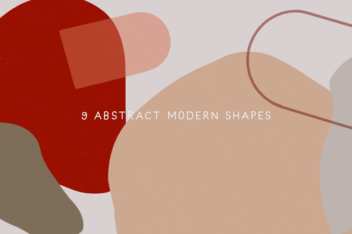 Abstract Shapes and Rainbow Stamps, a Brush Add-On by BohoCalligraphy (Photo 2 of 6)