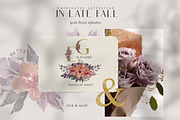 Watercolor AUTUMN FLORAL collection, an Illustration by Tiana Geo (Thumbnail 4 of 9)