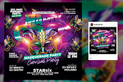 Mardi Gras Flyer, a Flyer Template by RTXdesinger99 (Thumbnail 2 of 3)