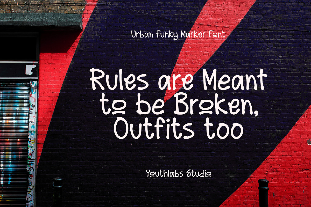Jivora - Urban Funky Marker Font, a Handwritten Font by Youthlabs Studio (Photo 6 of 15)